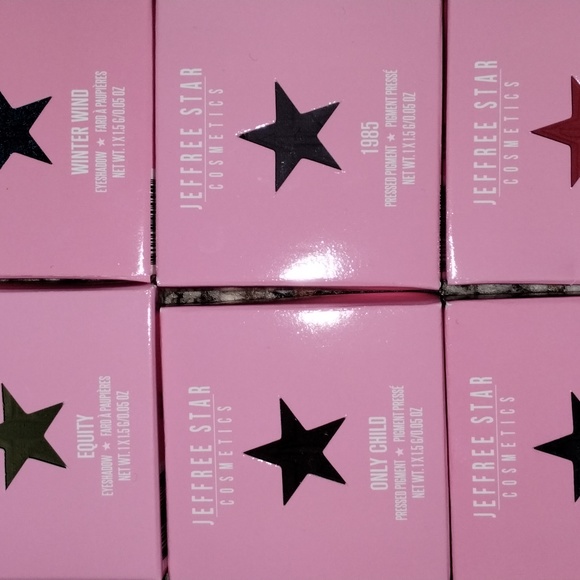 Nwt 6 Jeffree Star cosmetics eye shadows - Picture 3 of 6